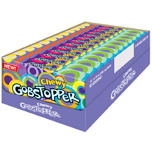 Chewy Gobstopper Jawbreakers Theater Box 12CT Wonka Candy