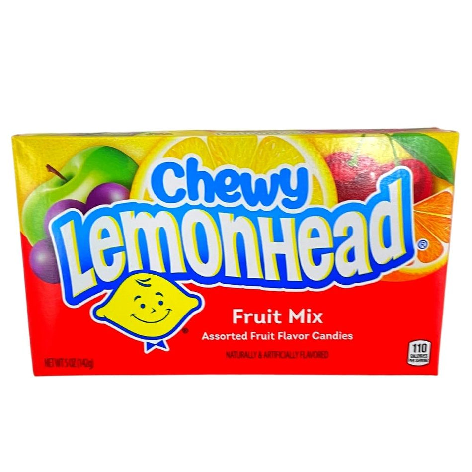 Lemonhead Chewy Fruit Mix Theatre Pack 5oz - 12 Pack