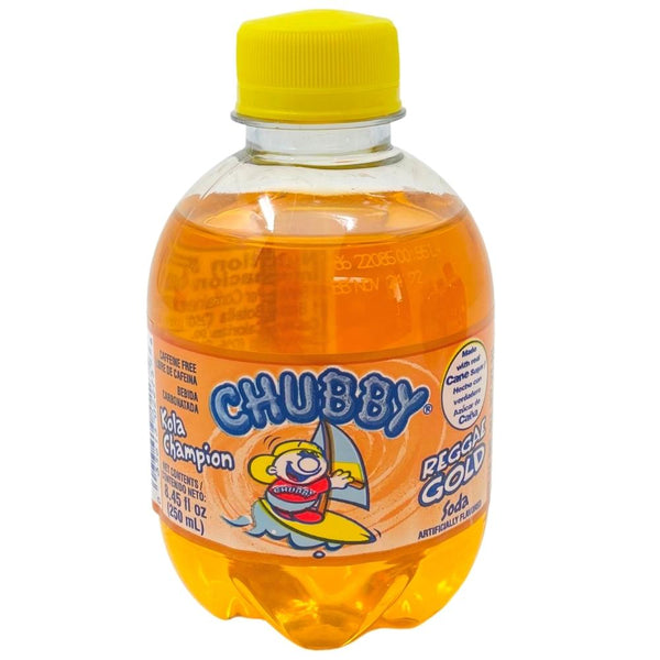 Chubby Reggae Gold Soda 250mL - 24 Pack