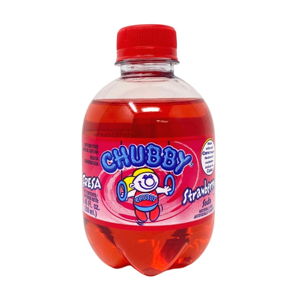 chubby soda strawberry flavour