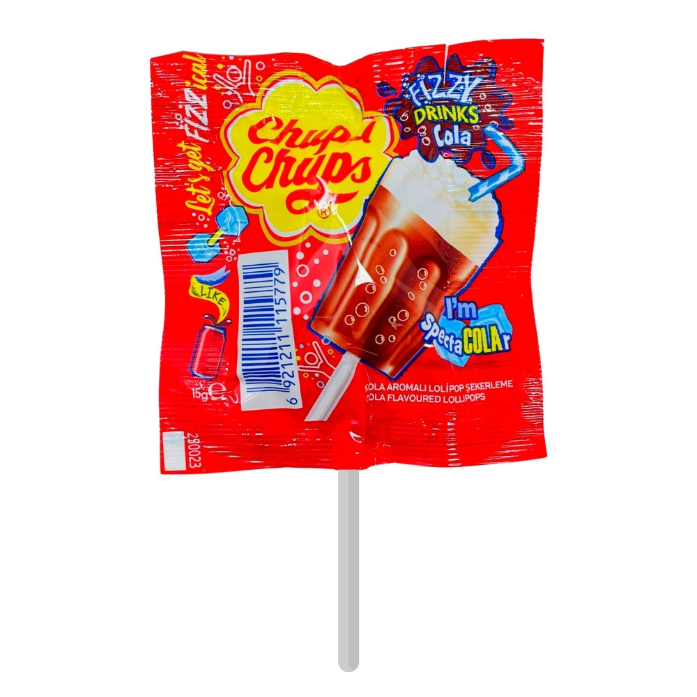 Chupa Chups 3-D Fizzy Drinks 15g (Aus) - 45 Pack