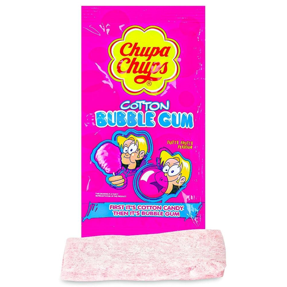 Chupa Chups Cotton Bubble Gum 11g (UK) - 14 Pack