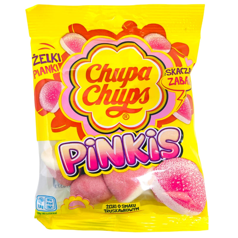 Chupa Chups Jelly Pinkis with Fruit Juice 90g - 18 Pack