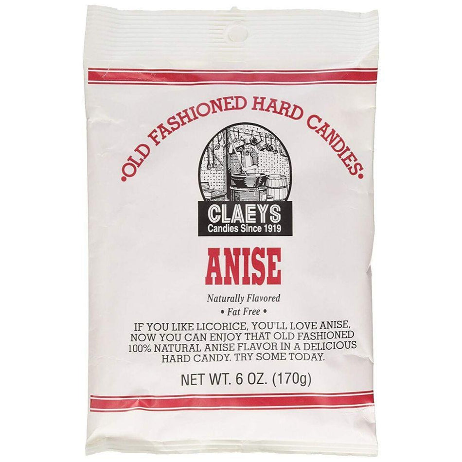 Claeys Anise Old Fashioned Hard Candies - 24 Pack