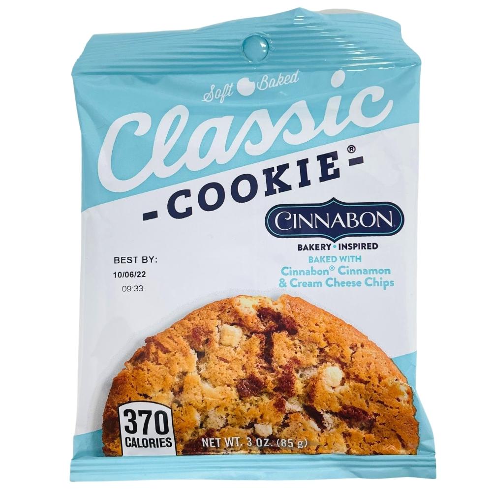 Classic Soft Baked Cookie Cinnabon 3oz - 8 Pack