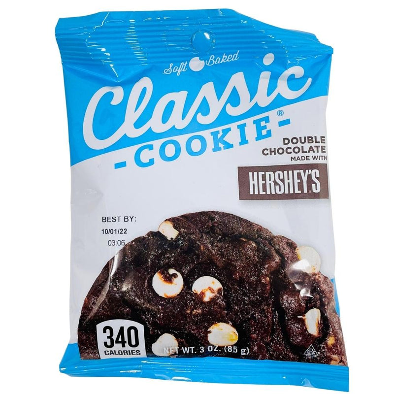 Classic Soft Baked Cookie Hershey's Double Chocolate 3oz - 8 Pack