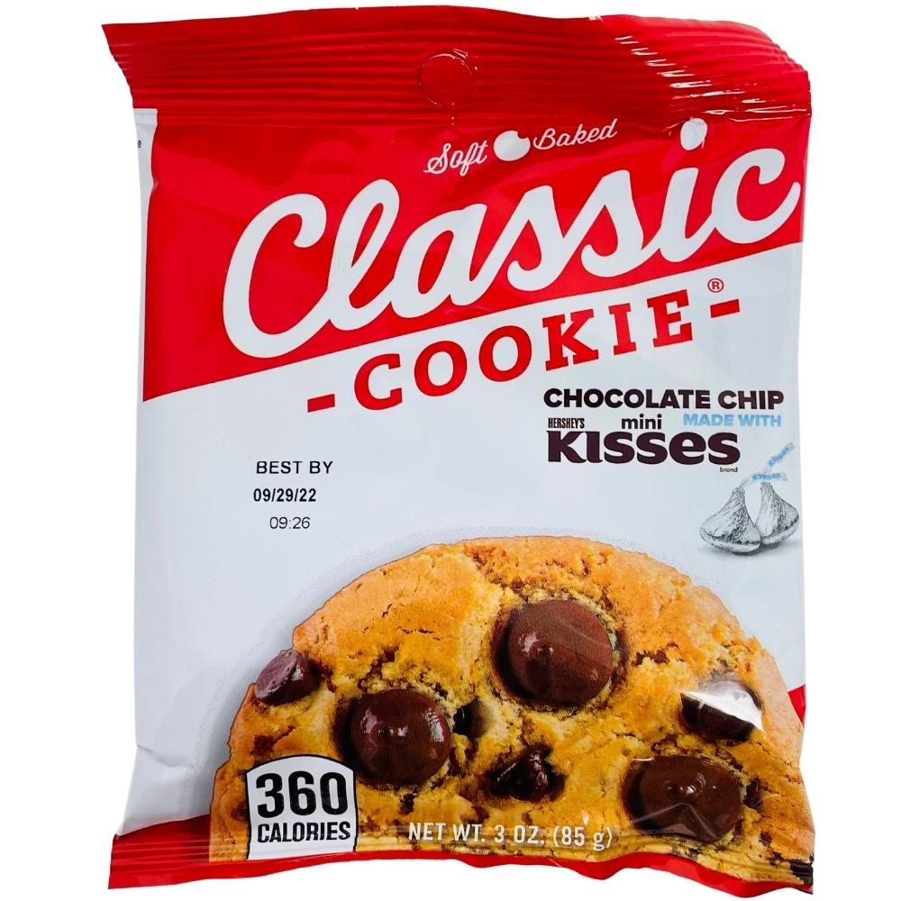 Classic Soft Baked Cookie Kisses Chocolate Chip 3oz - 8 Pack