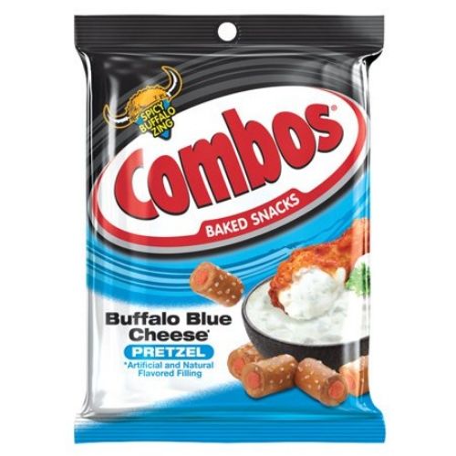Combos Buffalo Blue Cheese Pretzel Baked Snacks-12 CT Combos Snacks