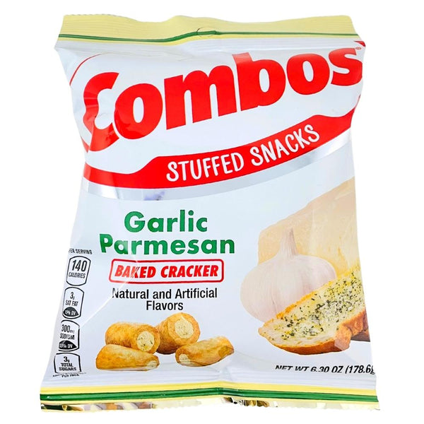 Combos Garlic Parmesan Cracker 6.3oz - 12 Pack
