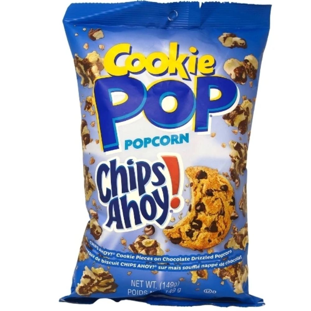 Cookie Pop Chips Ahoy Popcorn 149g - 12 Pack