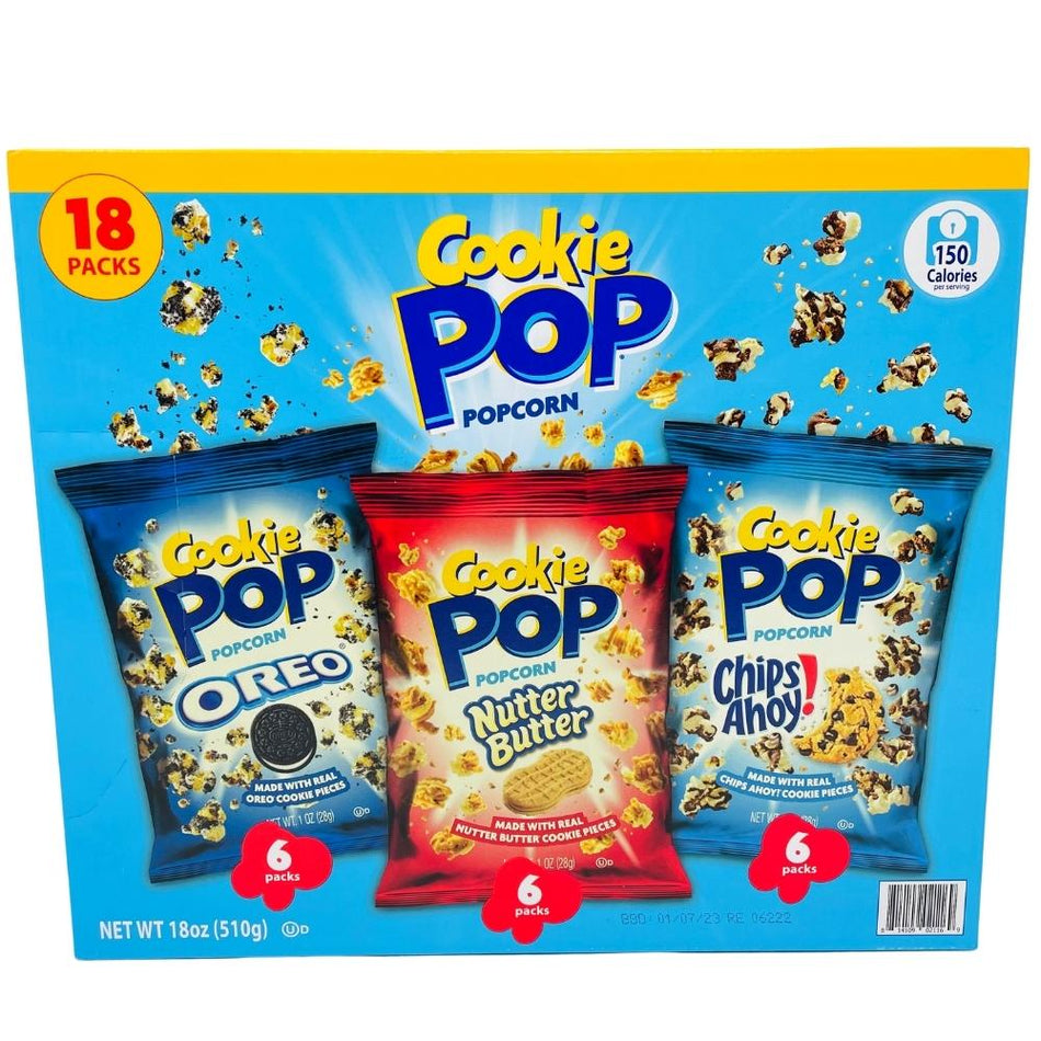 Cookie Pop Variety Box - 18 Pack