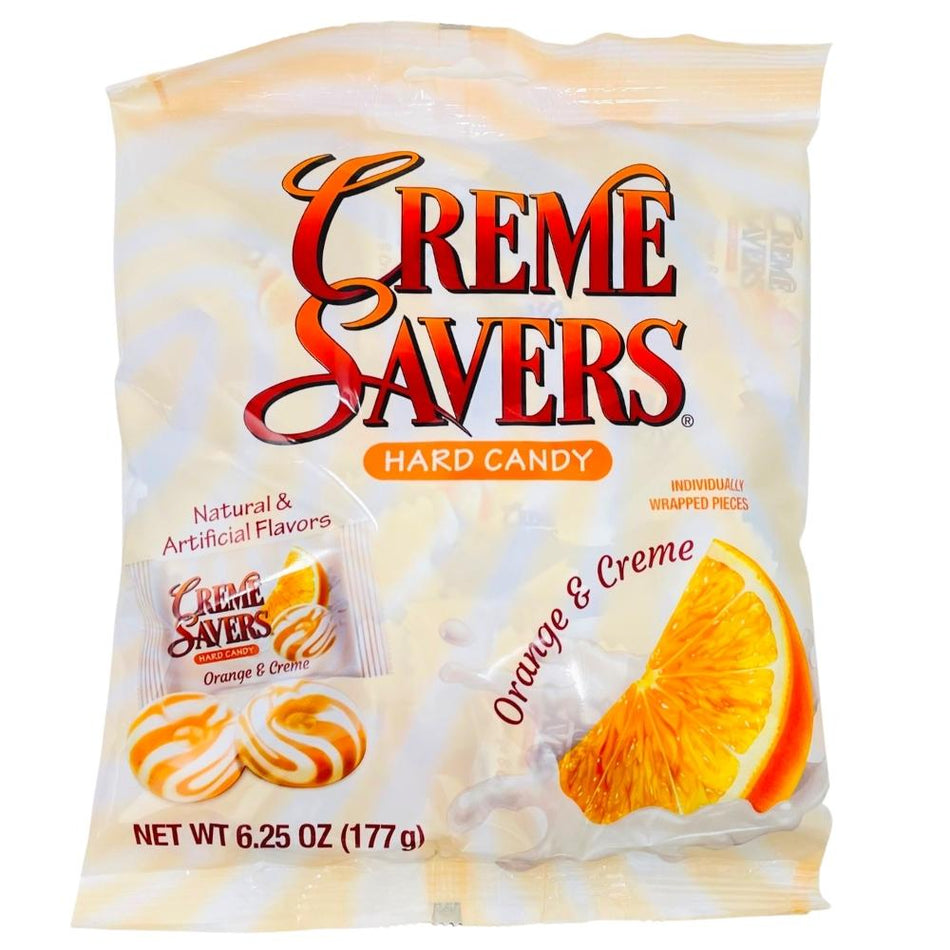 Creme Savers Orange 6.25oz - 12 Pack