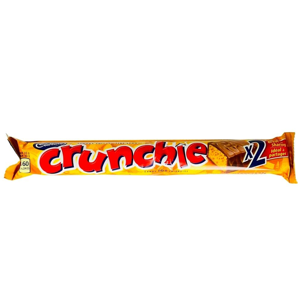 Cadbury Crunchie King Size 2 Bars 66g - 24 Pack