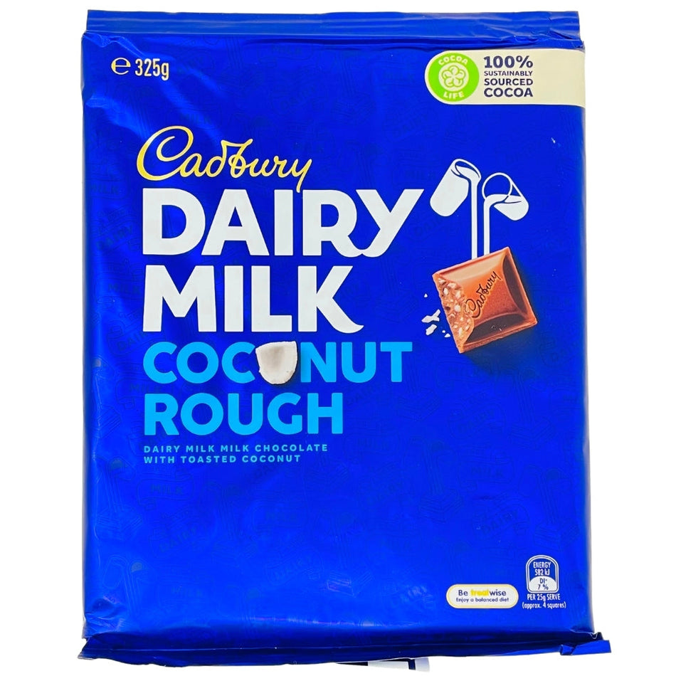 Cadbury Dairy Milk Coconut Rough chocolate Australia candy wholesale