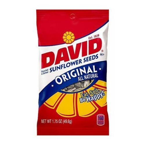 DAVID Original Sunflower Seeds 1.75oz - 24 Pack