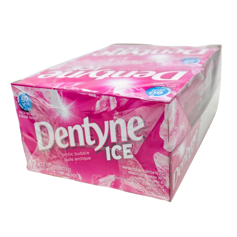 Dentyne Ice Arctic Bubble 12 Piece Gum Singles - 12 Pack