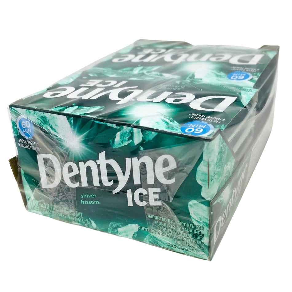 Dentyne Ice Shiver 12 Piece Gum Singles - 12 Pack