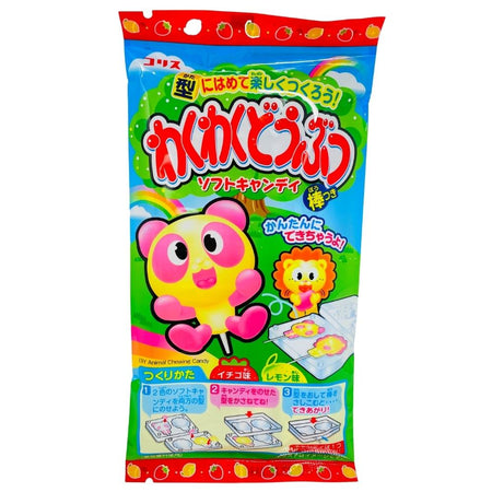 DIY Kit Exciting Animals Soft Gummy Lollipops 20g (Japan) - 12 Pack