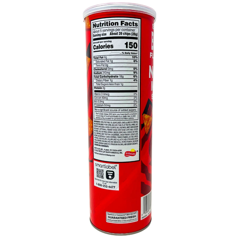 Doritos Minis Nachos Canister 5.125oz ingredients nutrition facts -Your customers will love these snacks!