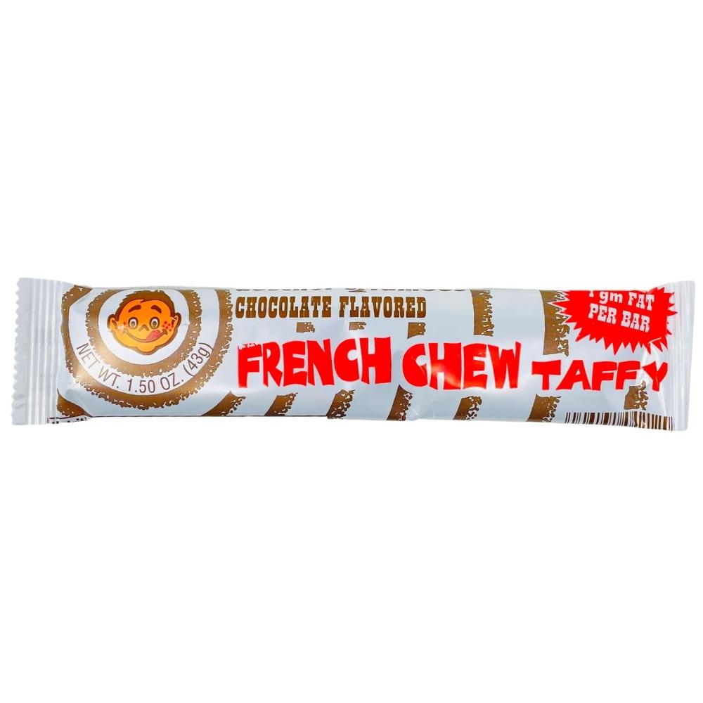 Doscher's French Chew Chocolate 1.62oz - 24 Pack Old Fashioned Candy
