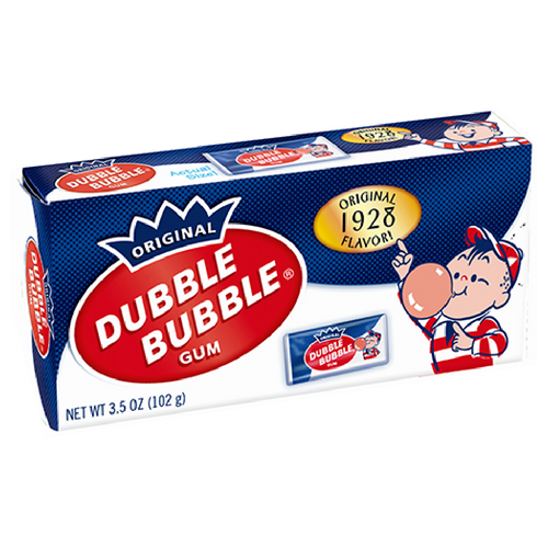 Dubble Bubble Original Bubble Gum Theater Box-Wholesale Candy Canada