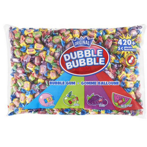 Dubble Bubble Twist Gum 420+ Bulk Candy Canada