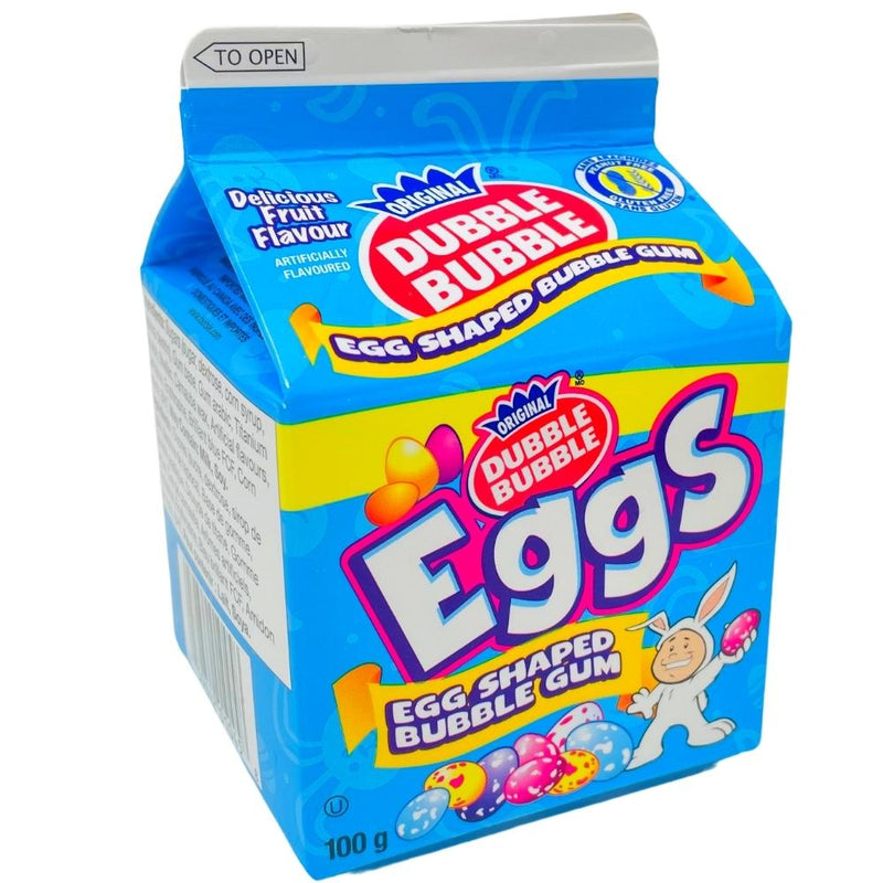 Dubble Bubble Eggs 100g - 24 Pack