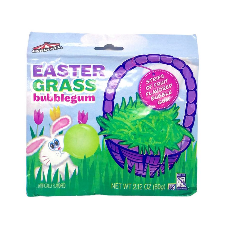 Easter Grass Bubblegum 2.12oz - 12 Pack