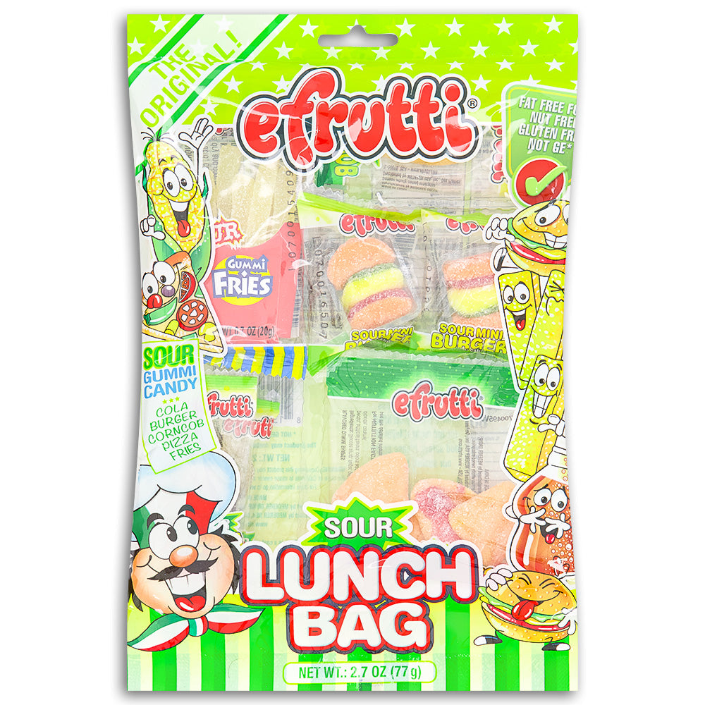 eFrutti Sour Lunch Bag - 12 Pack
