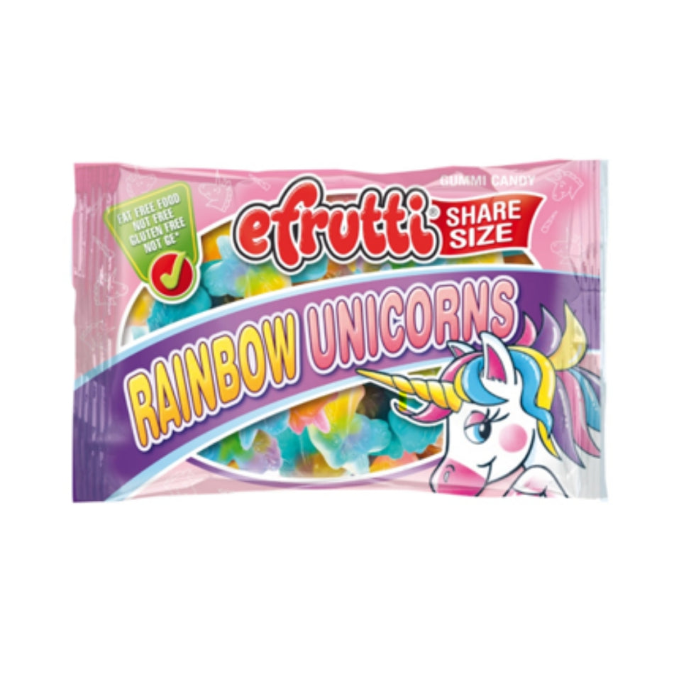 efrutti Gummy Rainbow Unicorn Share Size 1.4oz - 12 Pack