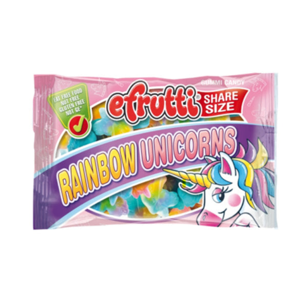 efrutti Gummy Rainbow Unicorn Share Size 1.4oz - 12 Pack