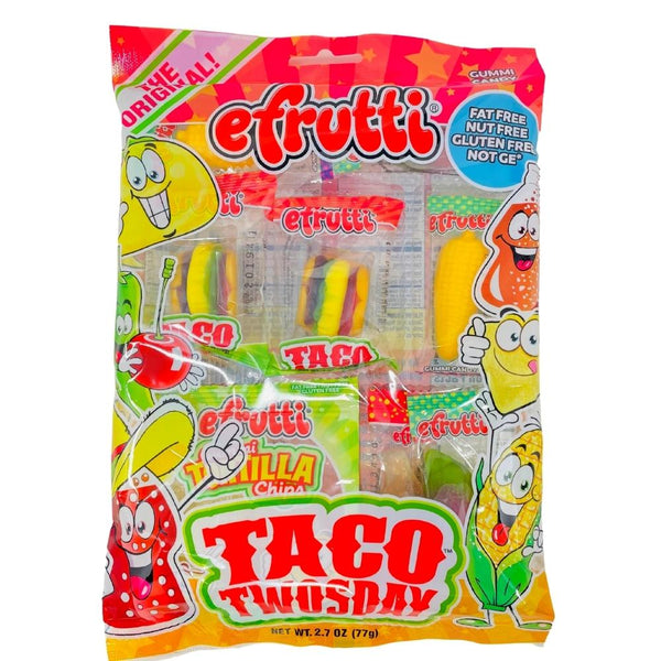 efrutti Taco Tuesday Bag - 12 Pack