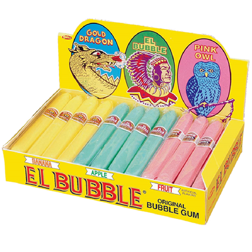 El Bubble Original Bubble Gum Cigars-36 CT