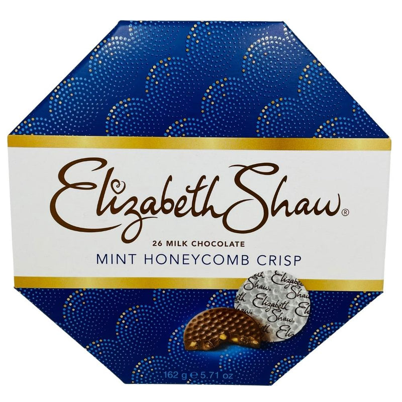 Elizabeth Shaw Milk Chocolate Mint Crisp UK 162g - 8 Pack