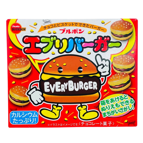 Every Burger Chocolate Biscuits 66g (Japan) - 10 Pack