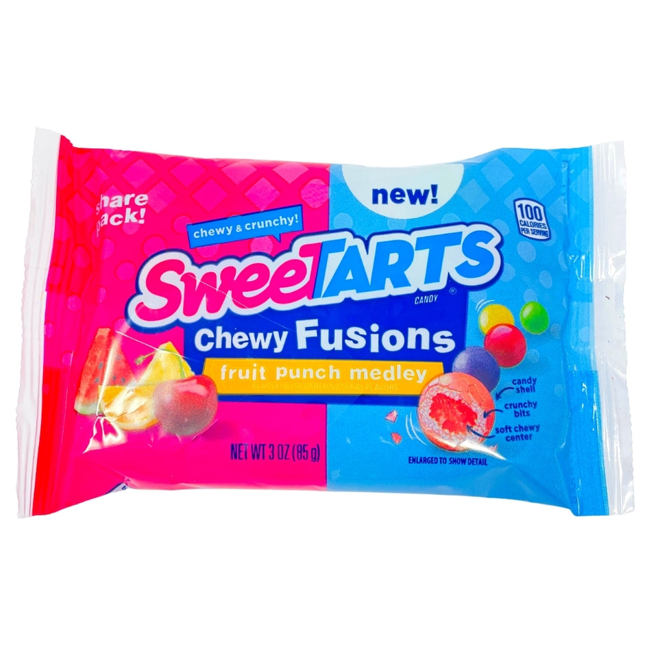 Sweetarts Chewy Fusion Fruit Punch Medley 3oz - 12 Pack