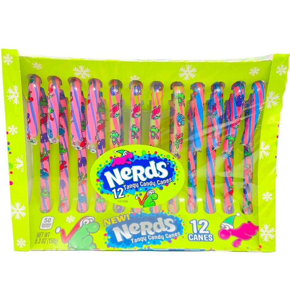 Nerds Candy Canes 12 Pieces - 12 Pack