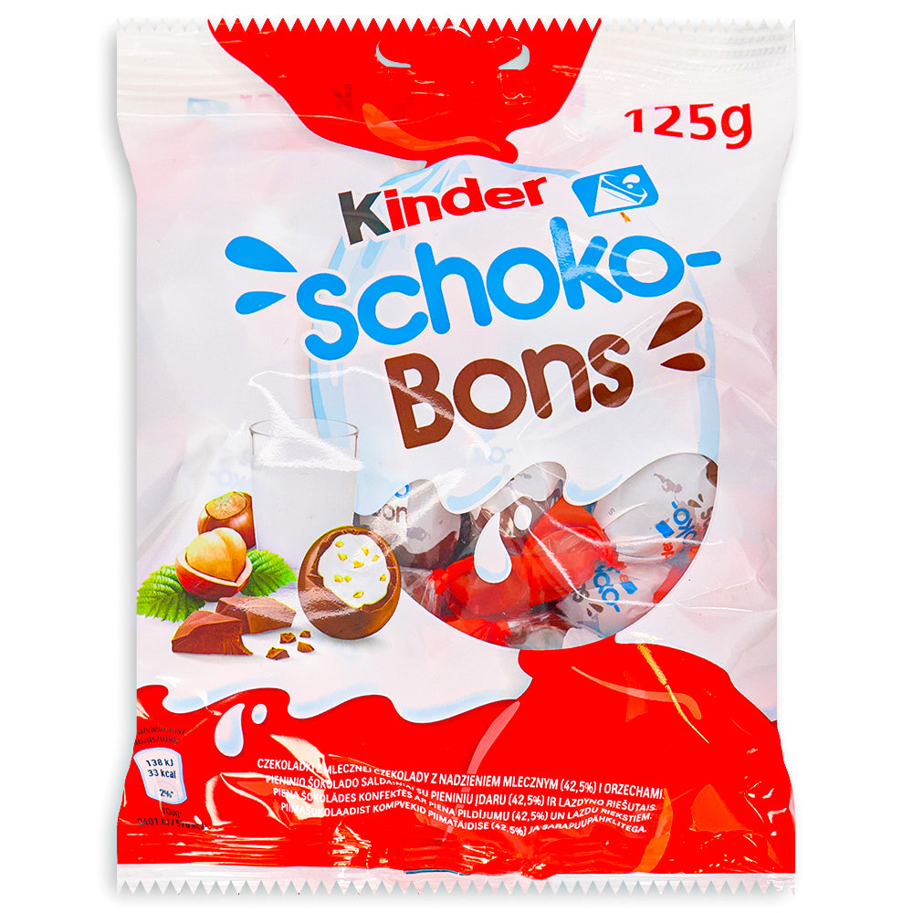 Kinder Schoko Bons 125g - 16 Pack
