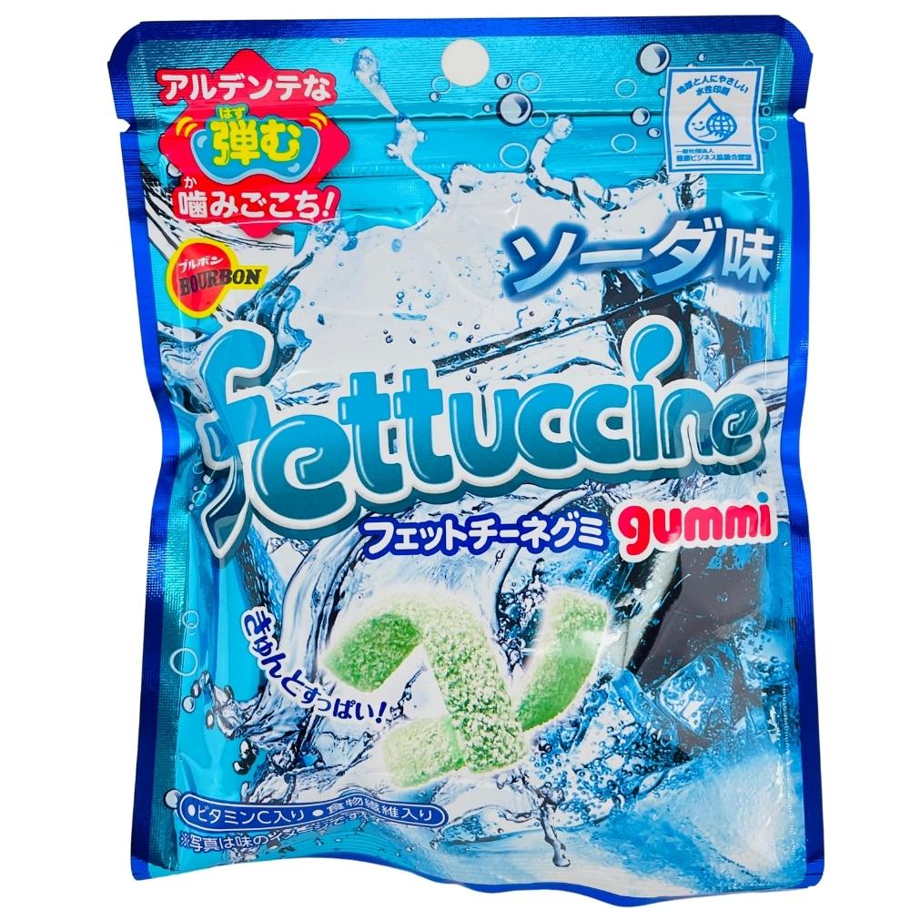 Fettuccine Ramune Soda Sour Strings Gummi 50g (Japan) - 10 Pack