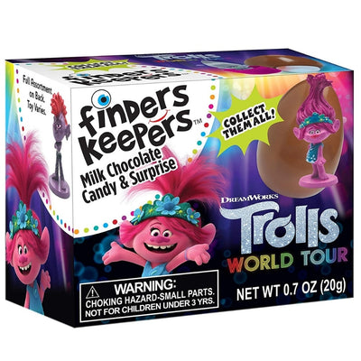 Finders Keepers Trolls Surprise 6PK Chocolate Eggs | iWholesaleCandy.ca