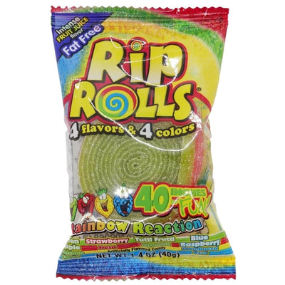 Rip Rolls Rainbow Reaction 1.4oz - 24 Pack