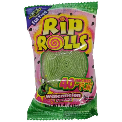 Foreign Candy Company Rip Rolls Watermelon 1oz 24 pack
