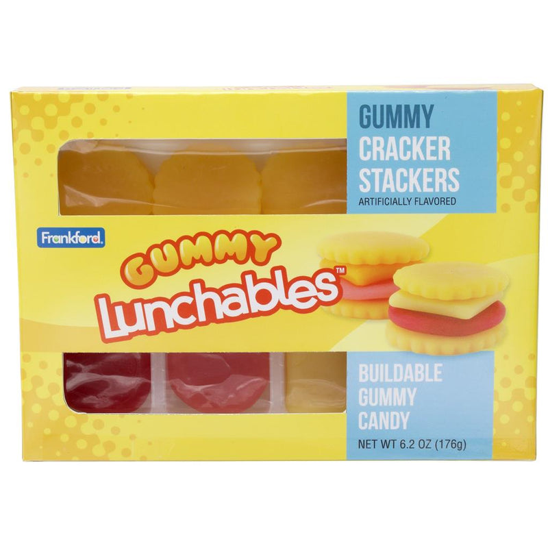 Kraft Gummy Lunchables Cracker Stackers 6.2oz - 10 Pack - American Snacks