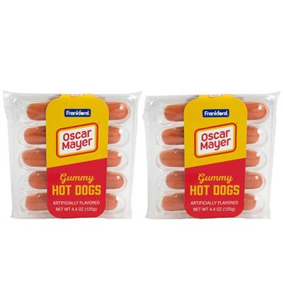 Oscar Mayer Gummy Hot Dogs 4.4oz - 8 Pack