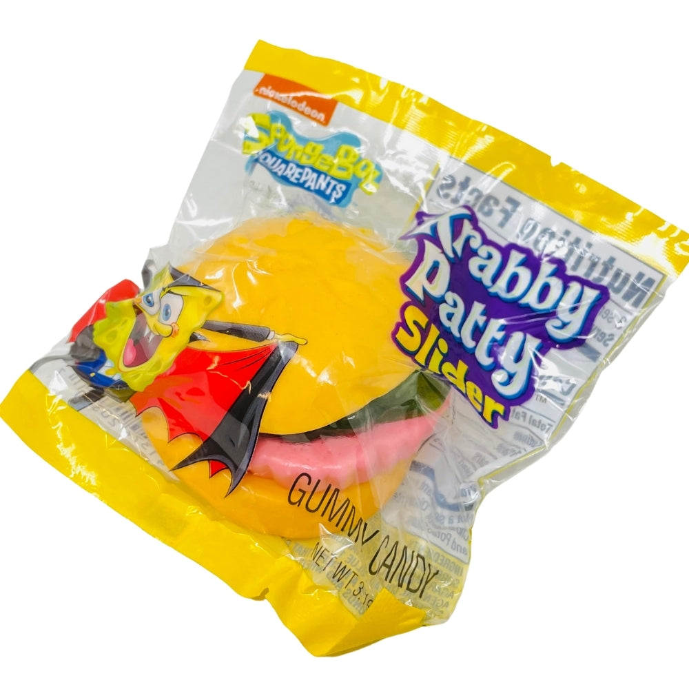 Halloween SpongeBob SquarePants Krabby Patty Slider  90g - 12 Pack