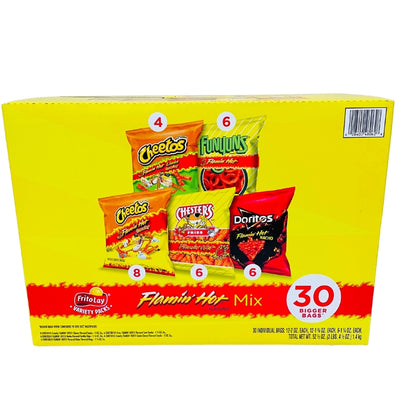 Frito Lay Flamin' Hot Mix - 30 Pack