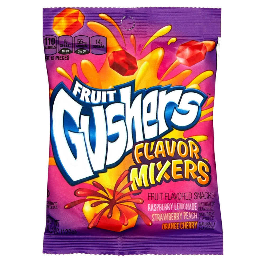 Fruit Gushers Flavor Mixers 4.25oz - 8 Pack