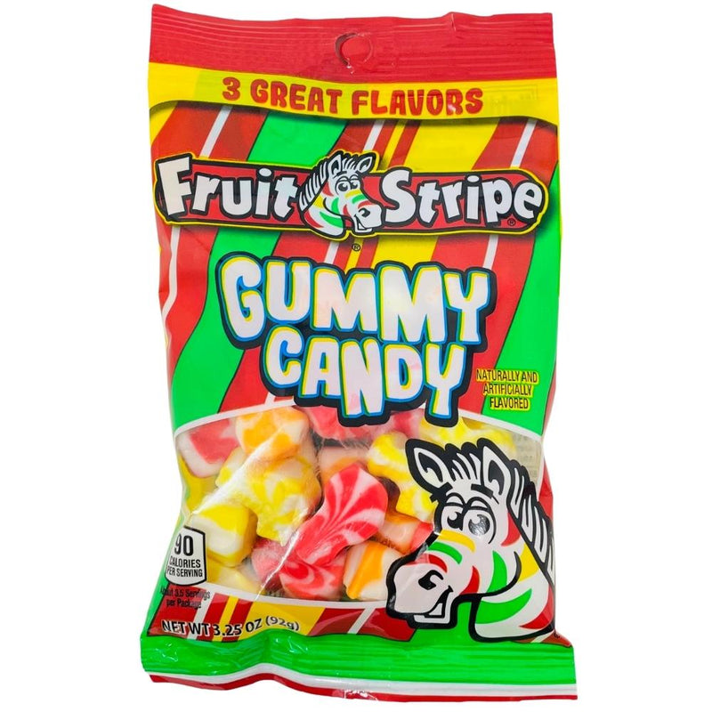 Fruit Stripe Gum Gummy Candy 3.25oz 12PK iWholesaleCandy.ca