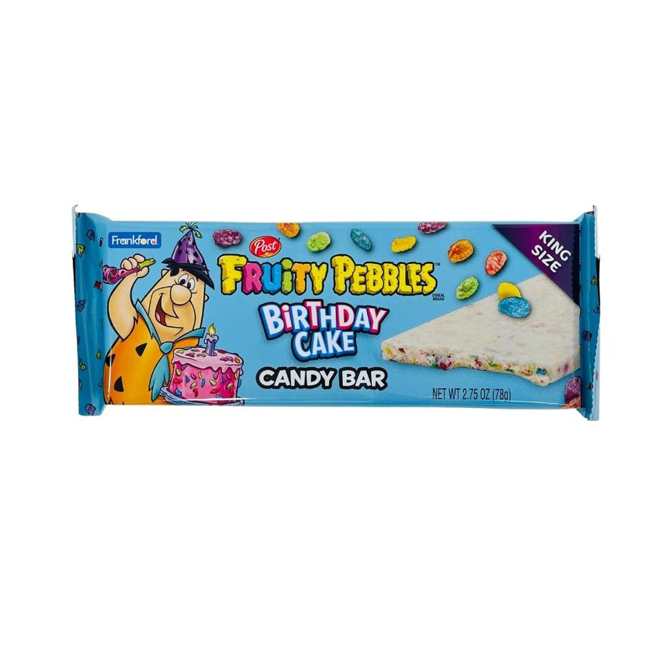 Fruity Pebbles Birthday Cake Bar King Size 2.75oz - 18 Pack