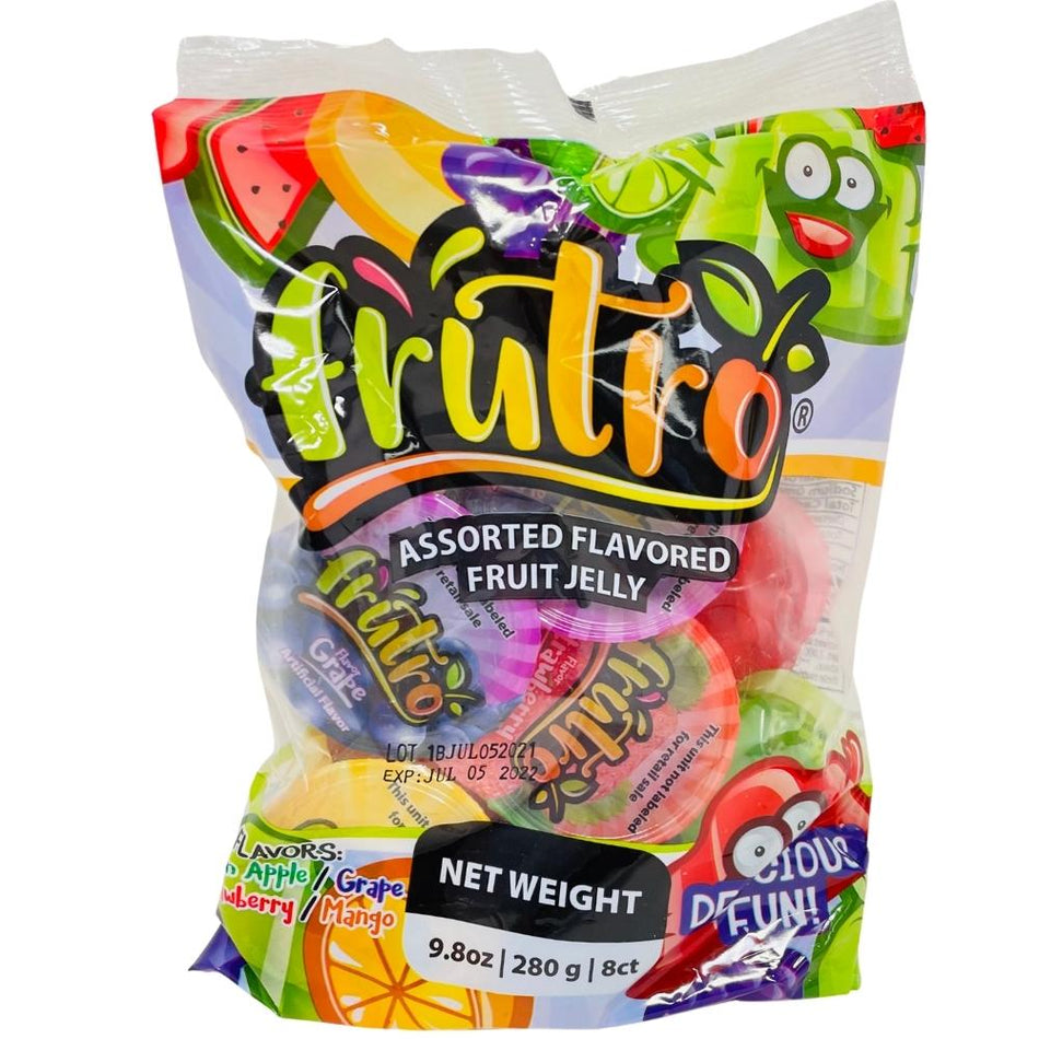 Frutro Assorted Jelly Fruit Candy 280g - 30 Pack
